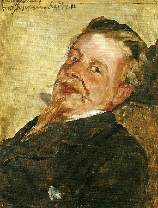 Ernst Josephson portratt av hugo nykopp France oil painting art